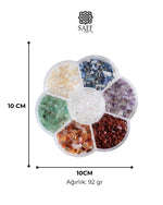 7’li Çakra Doğal Taş Kutusu