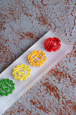 7 Çakra Kabartmalı Selenit Enerji Paneli