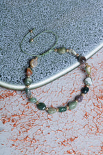 Akik &amp; Hematit Makrome Bileklik