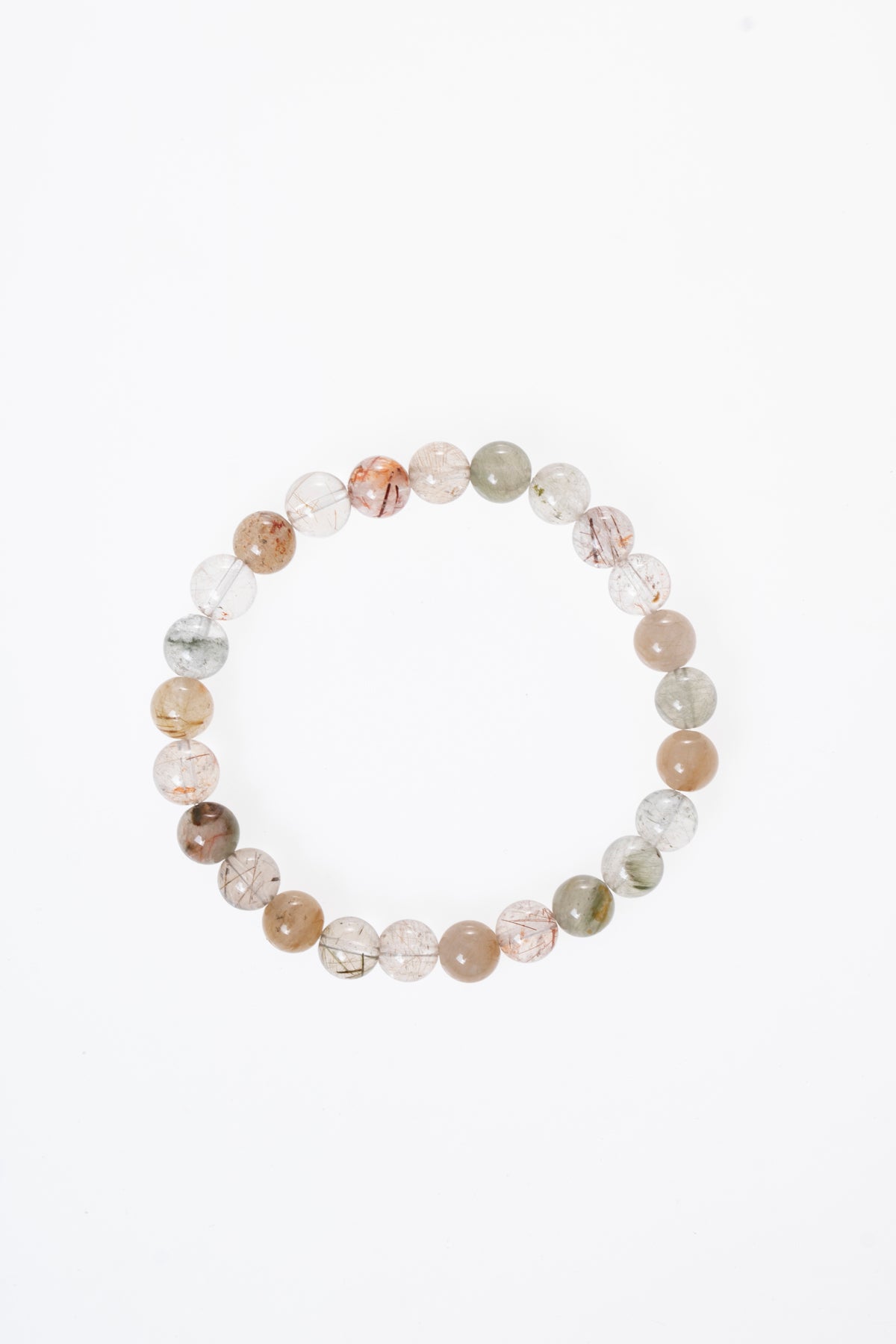 Altın Rutilli Kuvars Bileklik 8mm