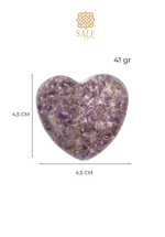 Ametist Kalp Obje