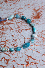 Apatit &amp; Hematit Makrome Bileklik