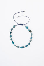 Apatit &amp; Hematit Makrome Bileklik