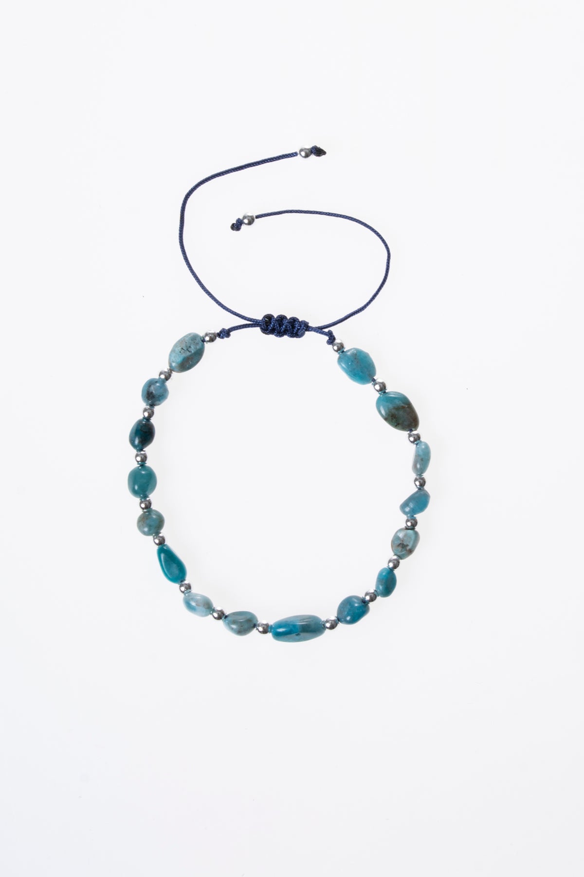 Apatit &amp; Hematit Makrome Bileklik