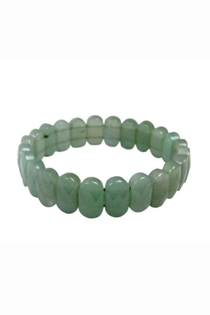 Aventurin Doğal Taş Geniş Kesim Bileklik 210155