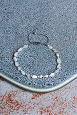 Ay Taşı &amp; Hematit Makrome Bileklik