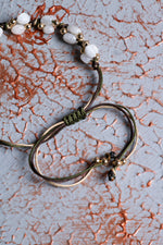 Ay Taşı A Kalite Natürel Taşlar Makrome Bileklik