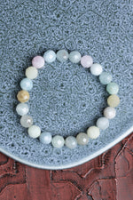 Fasetli Akuamarin Bileklik