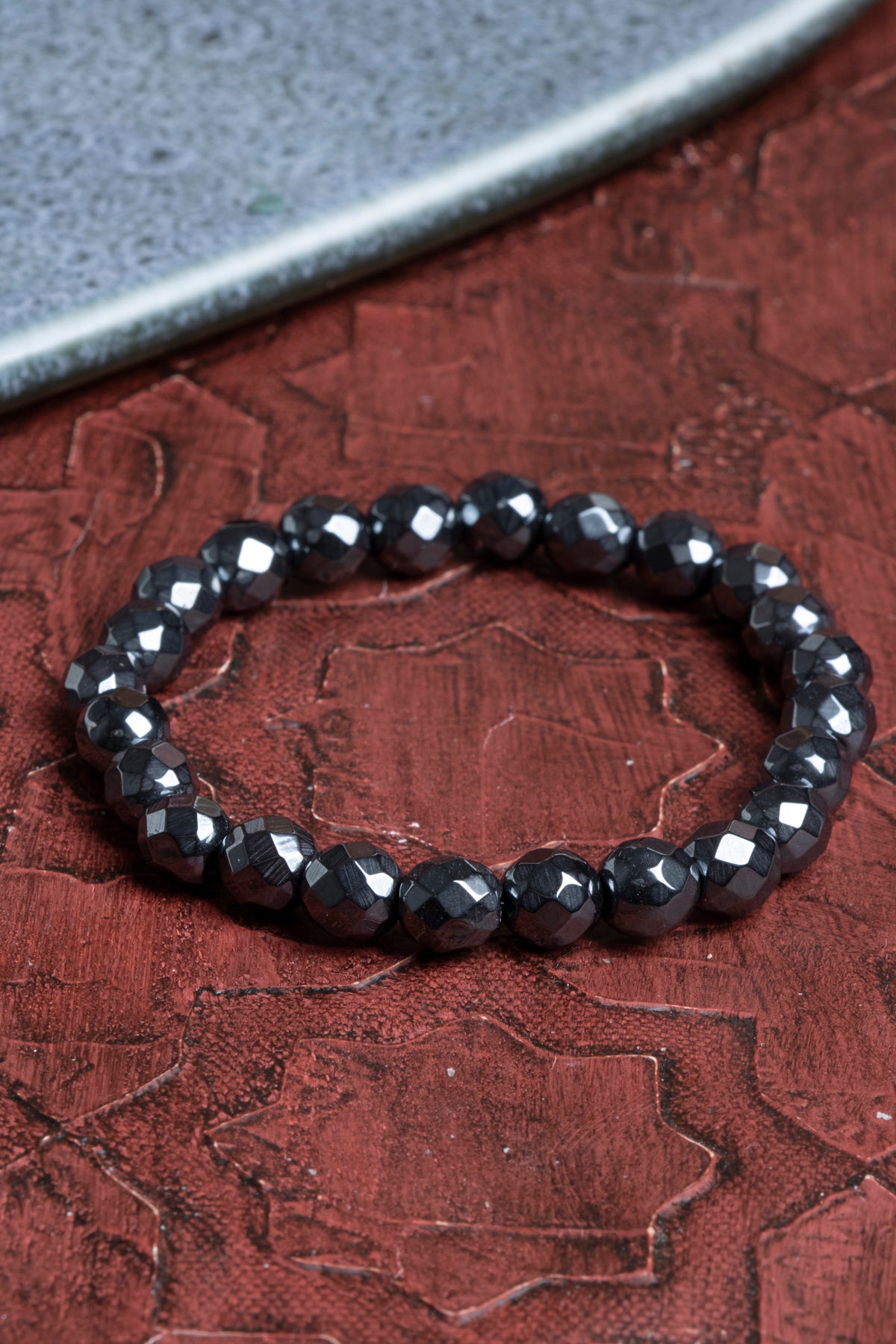 Fasetli Hematit Bileklik