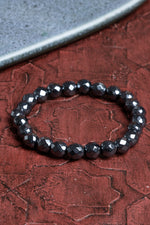 Fasetli Hematit Bileklik