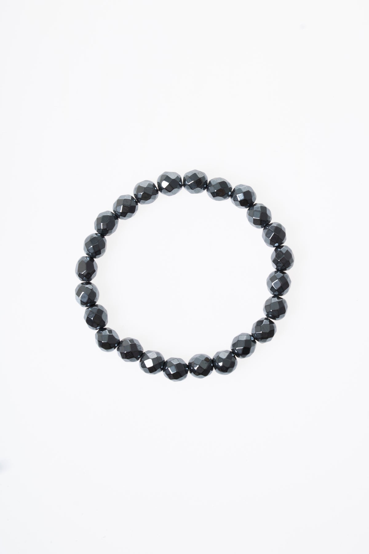 Fasetli Hematit Bileklik
