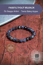 Fasetli İyolit Bileklik