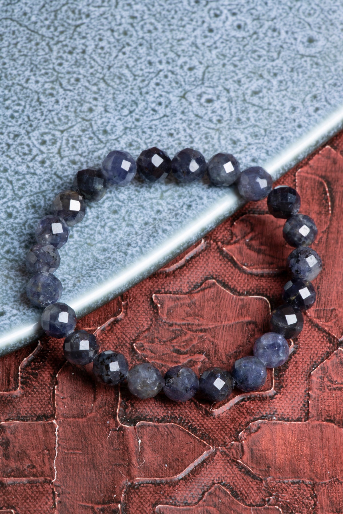 Fasetli İyolit Bileklik