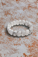 Havlit Doğal Taş Geniş Kesim Bileklik 210309