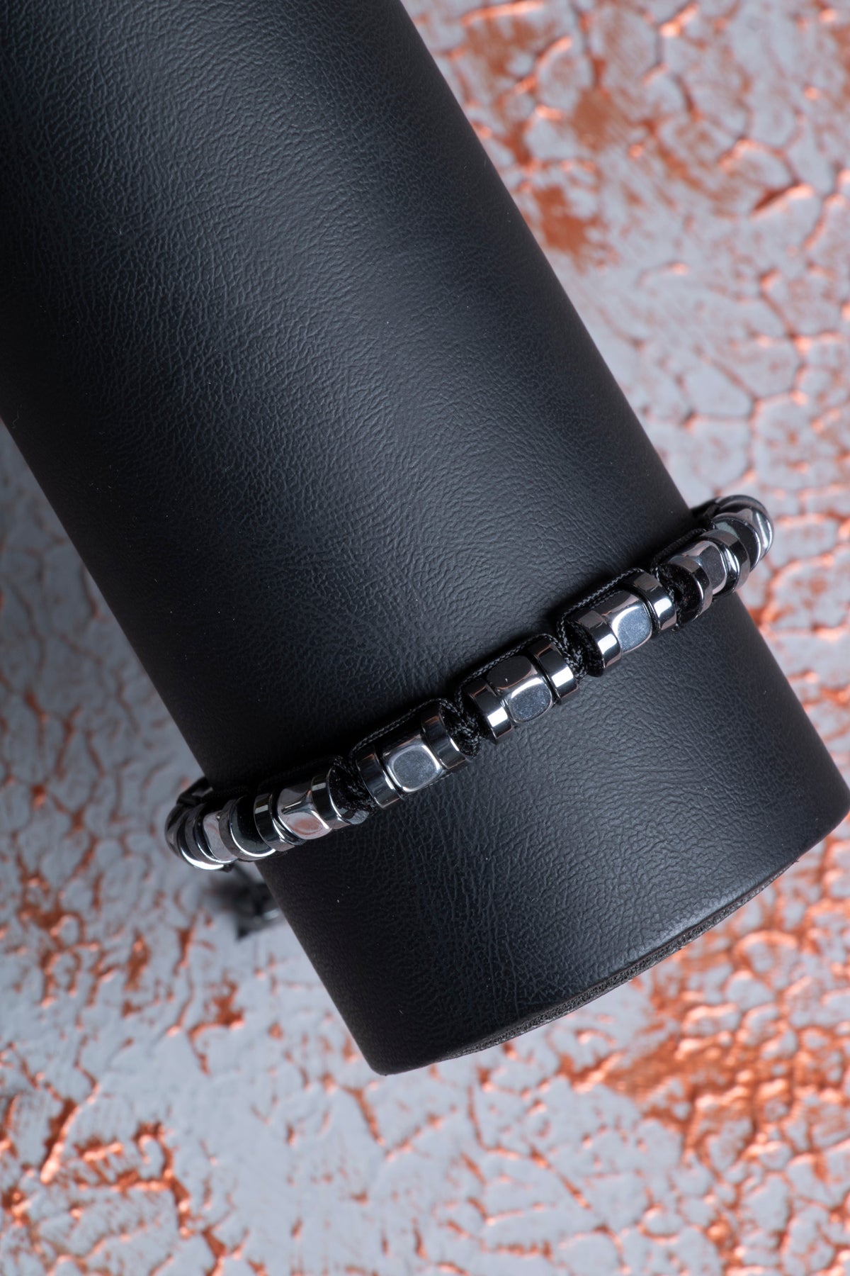 Hematit Makrome Bileklik