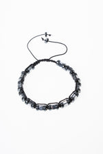 Hematit Makrome Bileklik