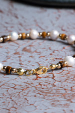 İnci &amp; Kaplan Gözü Bileklik