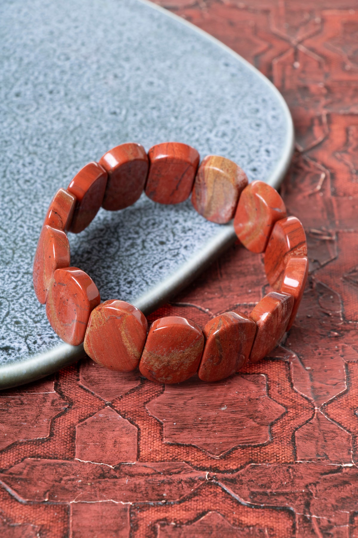 Jasper Geniş Kesim Bileklik