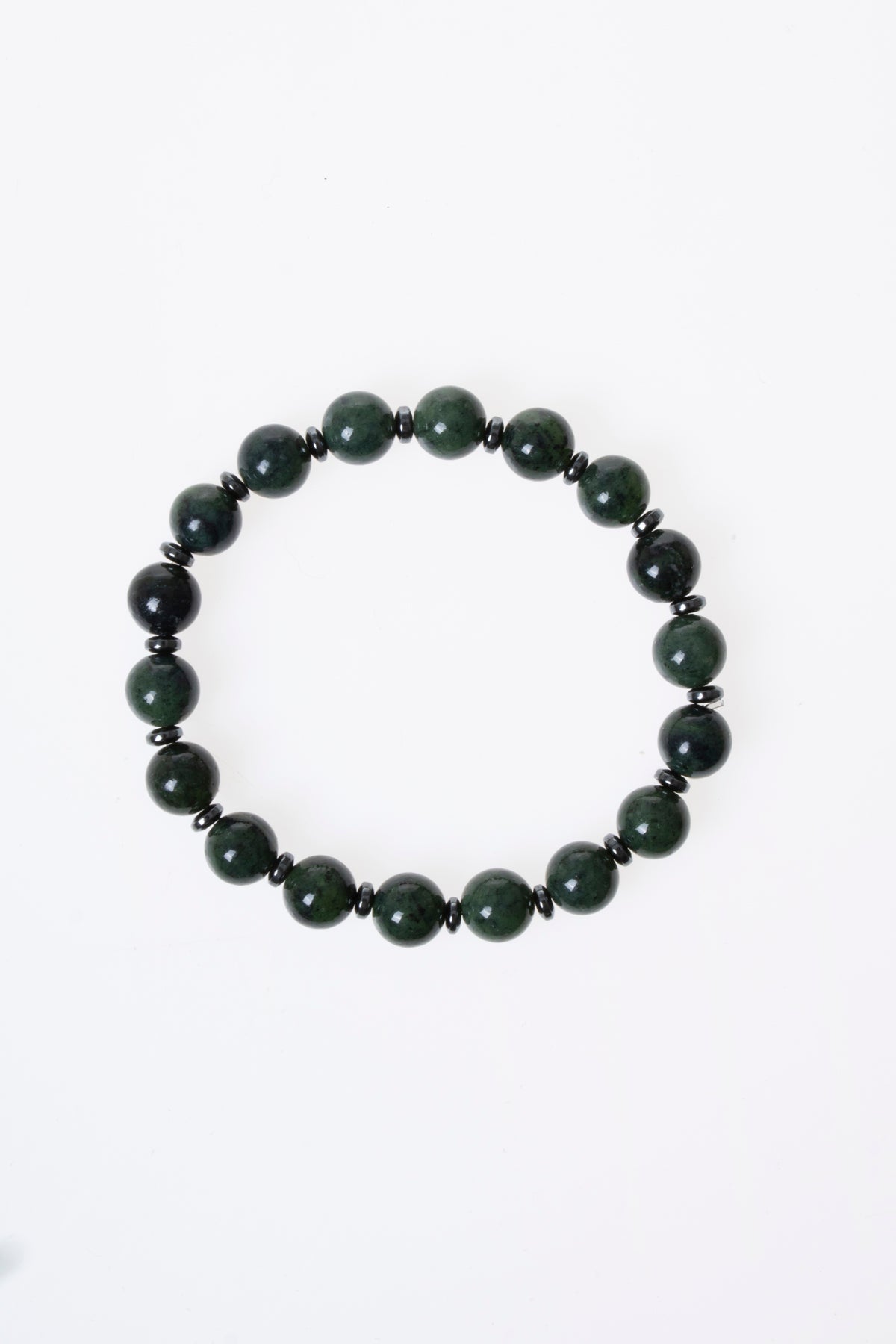 Kanada Yeşim &amp; Hematit Bileklik