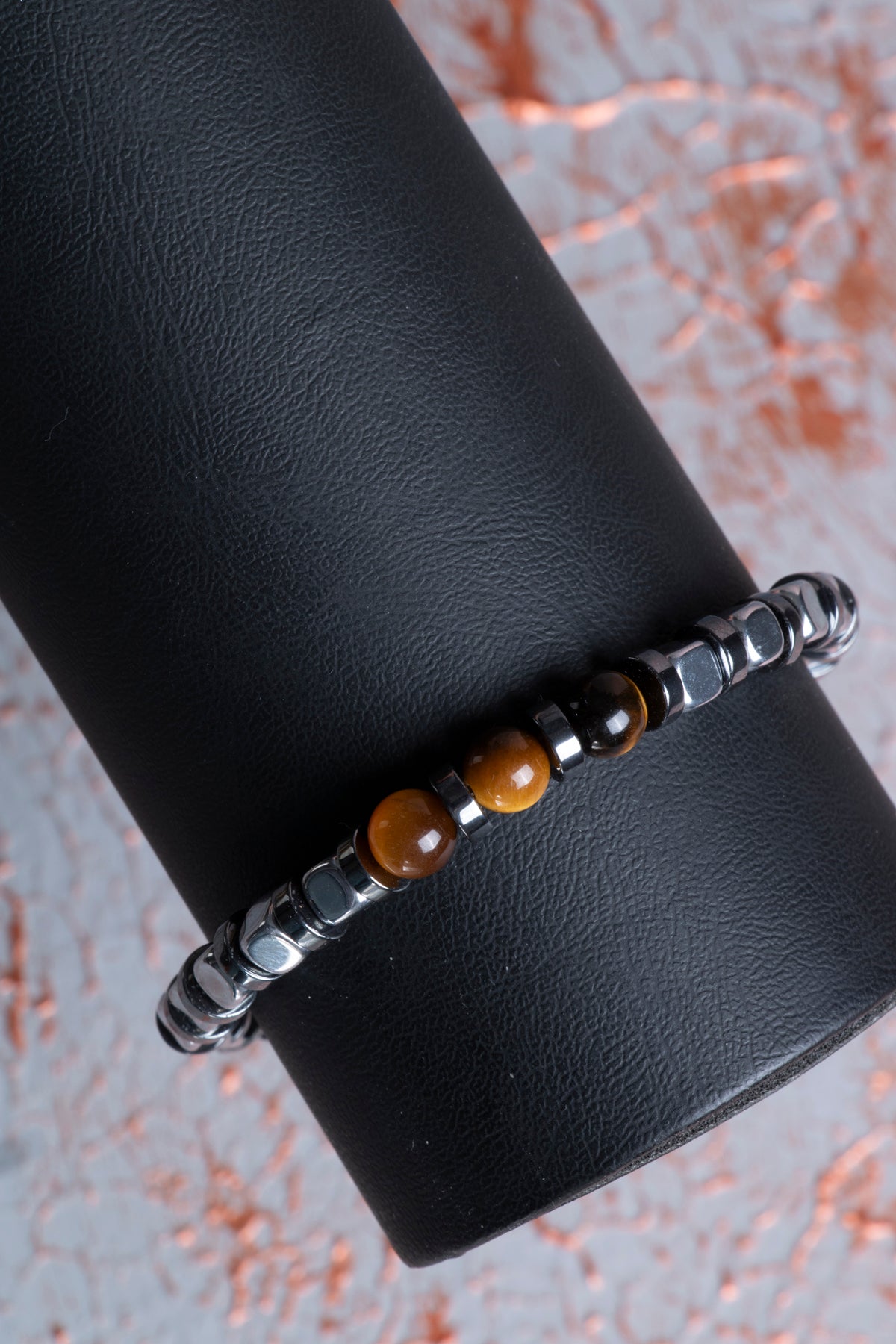 Kaplan Gözü &amp; Hematit Bileklik