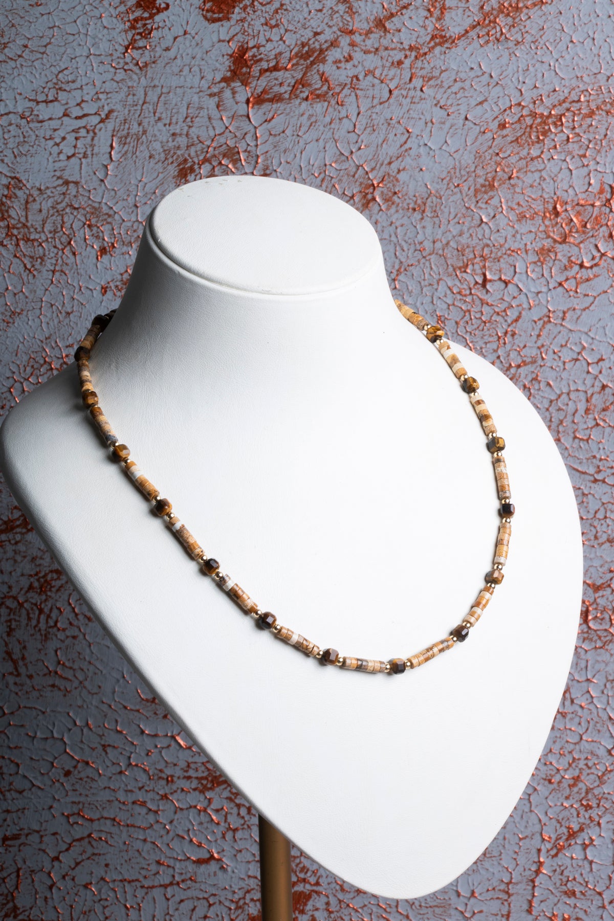 Kaplan Gözü &amp; Jasper Kolye