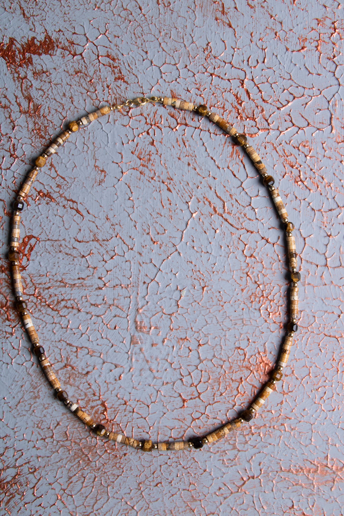 Kaplan Gözü &amp; Jasper Kolye