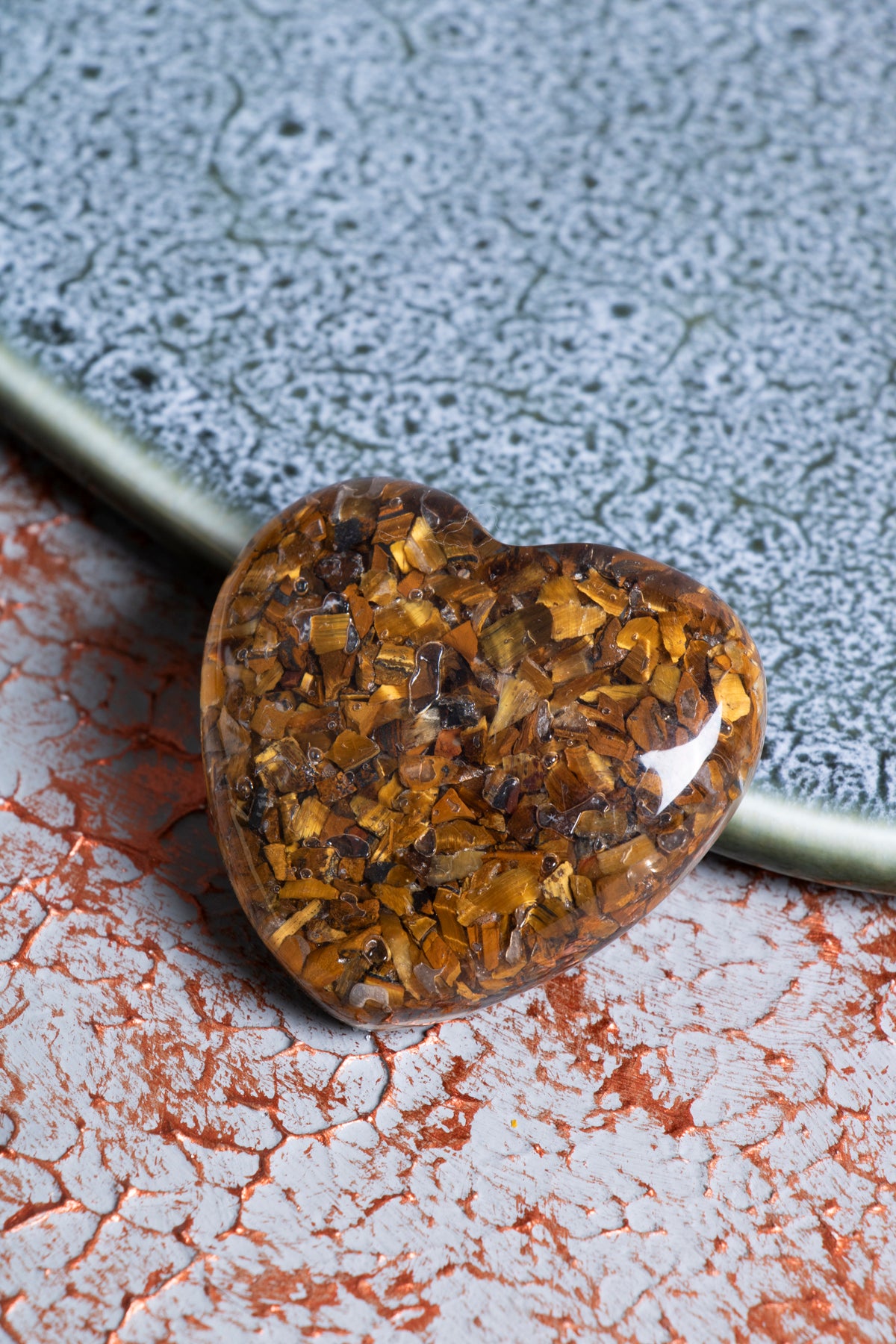 Kaplan Gözü Kalp Obje