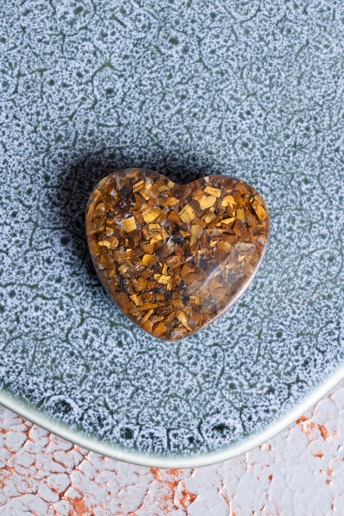 Kaplan Gözü Kalp Obje