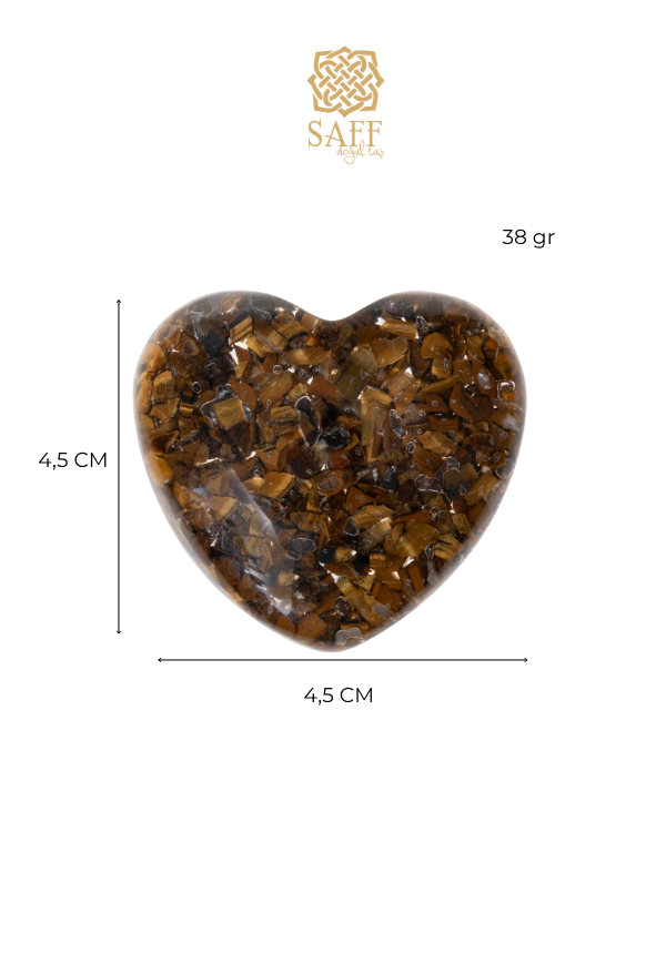 Kaplan Gözü Kalp Obje