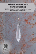 Kristal Kuvars Taşı Pandül Sarkaç