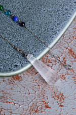 Kristal Kuvars Taşı Pandül Sarkaç