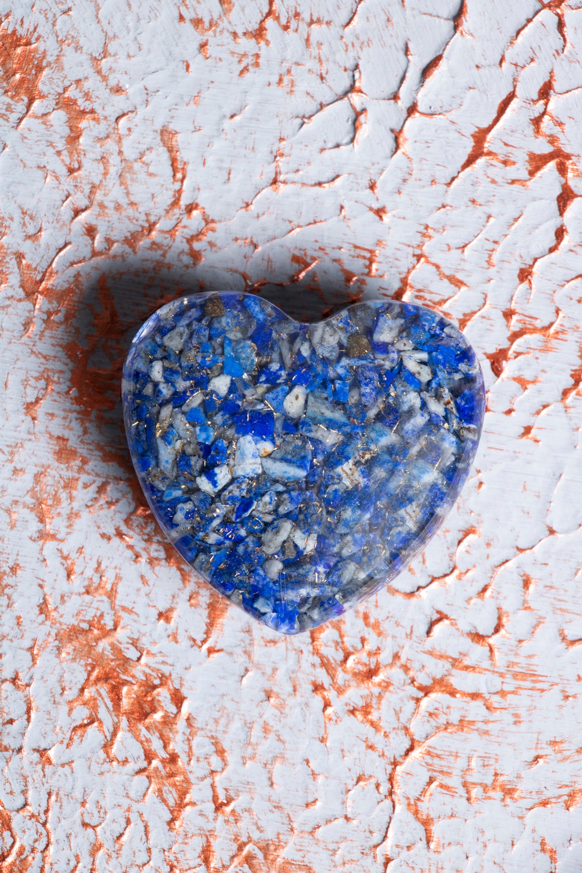 Lapis Lazuli Kalp Obje