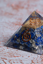 Sertifikalı Lapis lazuli Piramit