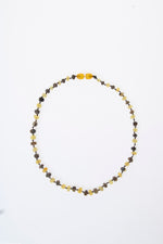 Mat Çocuk Kehribar Kolye