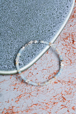 Mavi Kalsit &amp; Gümüş Kapama Bileklik