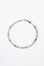 Mavi Kalsit &amp; Gümüş Kapama Bileklik