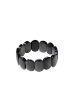 Obsidyen Geniş Kesim Bileklik