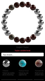 Özel Tasarım Elastik Misineli - 20 Taş - Özel Tasarım Görseli