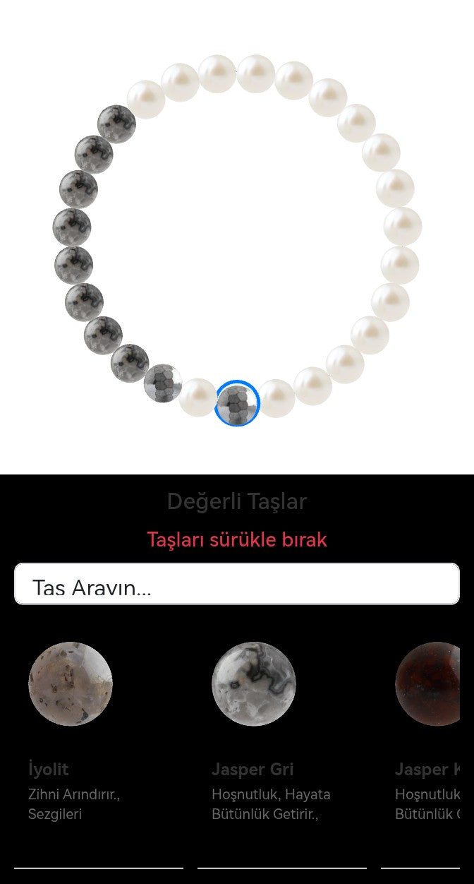 Özel Tasarım Elastik Misineli - 27 Taş - Özel Tasarım Görseli