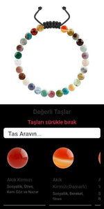 Özel Tasarım Merdiven Kapama Bileklik - 27 Taş - Özel Tasarım Görseli