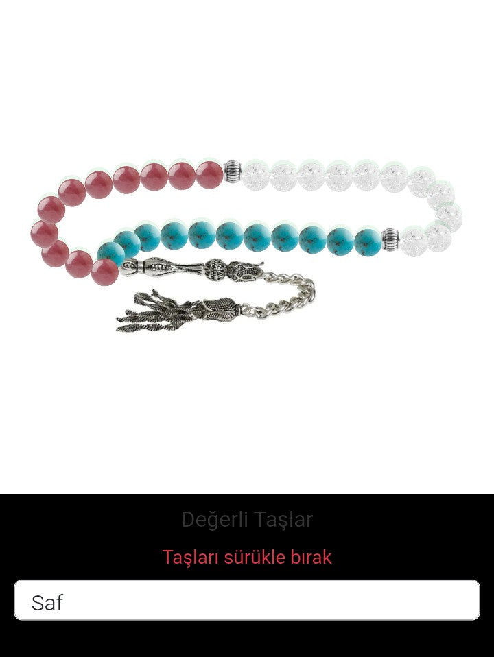 Özel Tasarım Tesbih - 33 Taş - Özel Tasarım Görseli