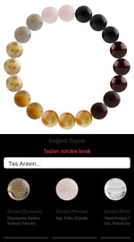 Özel Tasarım Elastik Misineli - 20 Taş - Özel Tasarım Görseli