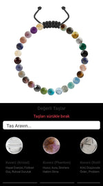 Özel Tasarım Merdiven Kapama Bileklik - 27 Taş - Özel Tasarım Görseli