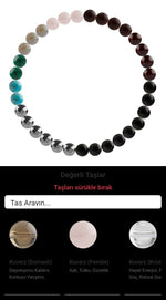 Özel Tasarım Elastik Misineli - 33 Taş - Özel Tasarım Görseli
