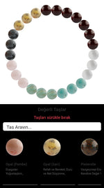 Özel Tasarım Elastik Misineli - 25 Taş - Özel Tasarım Görseli