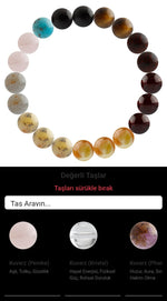 Özel Tasarım Elastik Misineli - 20 Taş - Özel Tasarım Görseli