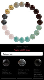 Özel Tasarım Elastik Misineli - 20 Taş - Özel Tasarım Görseli