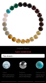 Özel Tasarım Elastik Misineli - 25 Taş - Özel Tasarım Görseli