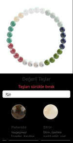 Özel Tasarım Elastik Misineli - 30 Taş - Özel Tasarım Görseli
