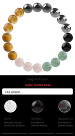 Özel Tasarım Elastik Misineli - 20 Taş - Özel Tasarım Görseli